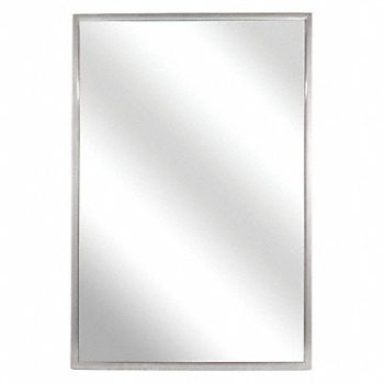 BRADLEY Mirror 18 in W 30 in H, 33KK41