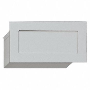 SALSBURY INDUSTRIES Mail Drop Door Aluminum, 33KR75