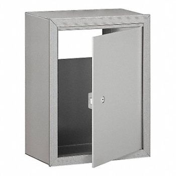 SALSBURY INDUSTRIES Receptacle Surface Mounting Aluminum, 33KU26