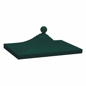 SALSBURY INDUSTRIES Regency DecorativeTop Green, 33KW47