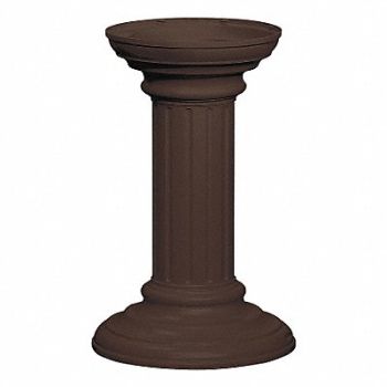 SALSBURY INDUSTRIES Cluster Box Unit Pedestal 27-3/4in H, 33KW56