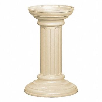 SALSBURY INDUSTRIES Cluster Box Unit Pedestal 17-3/4in, 33KW58