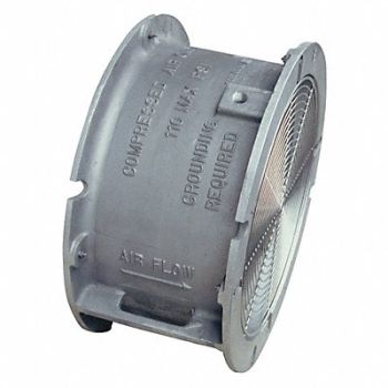 AIR SYSTEMS INTERNATIONAL Pneumatic Jet Fan 20 Base Diameter, 33L437