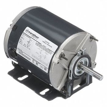 MARATHON MOTORS Farm Duty Mtr Splt Ph TEAO 1/3hp 1725rpm, 33L618