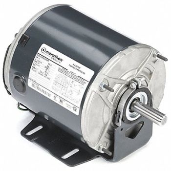 MARATHON MOTORS Farm Duty Mtr Splt Ph TEAO 1/2hp 1725rpm, 33L620