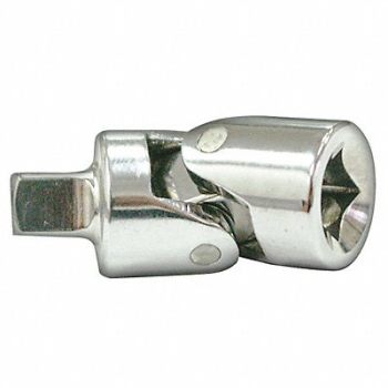 WESTWARD Unvrsl Joint Steel Chrome 3/8 in, 33M361