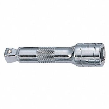 WESTWARD Socket Extension Chrome Drv 3/8 in, 33M362