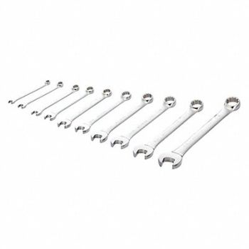 WESTWARD Combo Wrench St Steel Full Polish Offset, 33M573