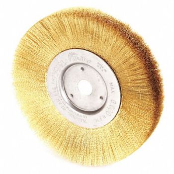 WEILER Crimped Wire Wheel Brush Arbor 6 In., 33M604