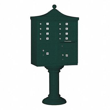SALSBURY INDUSTRIES Regency CBU USPS Access 8 Doors Green, 33MC18