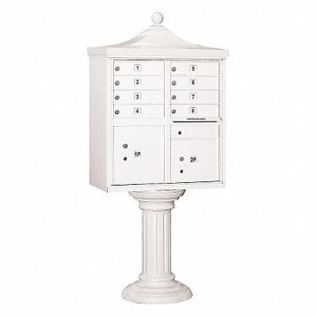SALSBURY INDUSTRIES Regency CBU USPS Access 8 Doors White, 33MC20