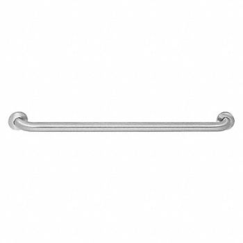 BRADLEY Grab Bar SS Textured 12 in L, 33MP36