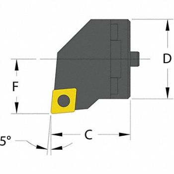 ULTRA-DEX USA Indexable Cutting Head CCMT 1.2600, 33MU98