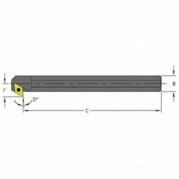 ULTRA-DEX USA Indexable Boring Bar 0.5850 HSS, 33MX10