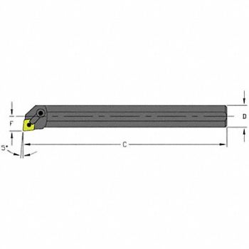 ULTRA-DEX USA Indexable Boring Bar 1.4700 HSS, 33NK51