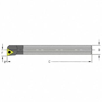 ULTRA-DEX USA Indexable Boring Bar 1.1850 Carbide, 33NE21