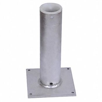 DAYTON Mounting Base Pedestal/Socket 500 lb SS, 33N382