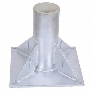 DAYTON Mounting Base Pedestal 2000 lb Galv, 33N391