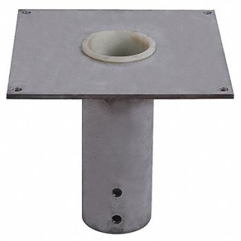 DAYTON Mounting Base Flush Mount 2000 lb Galv, 33N392