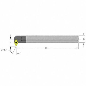 ULTRA-DEX USA Indexable Boring Bar 1.1900 Carbide, 33ND50