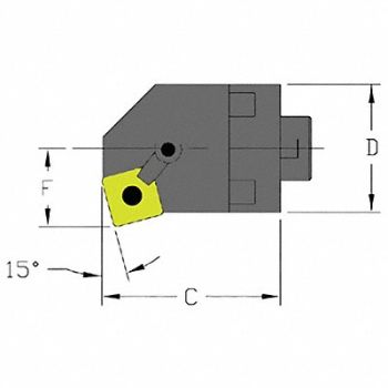 ULTRA-DEX USA Indexable Cutting Head SNMG 1.7600, 33NG10