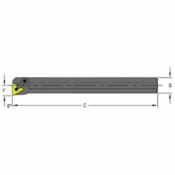ULTRA-DEX USA Indexable Boring Bar 1.7300 HSS, 33NK64
