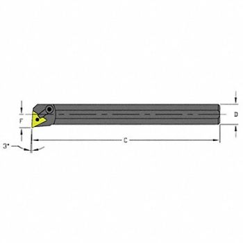 ULTRA-DEX USA Indexable Boring Bar 1.7300 HSS, 33NK65