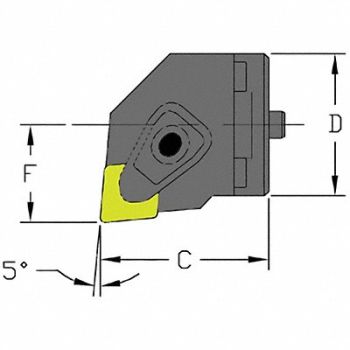 ULTRA-DEX USA Indexable Cutting Head CNMG 1.9680, 33NL50