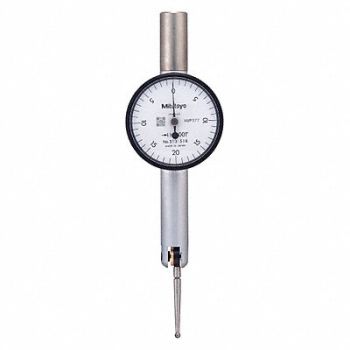 MITUTOYO Dial Test Indicator Vert 0 to 0.040 In, 33RK34