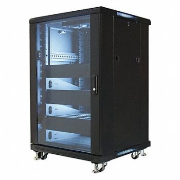 VIDEO MOUNT PRODUCTS Equipment Rack Enclsre 18 Spaces 36.1inH, 33RT59