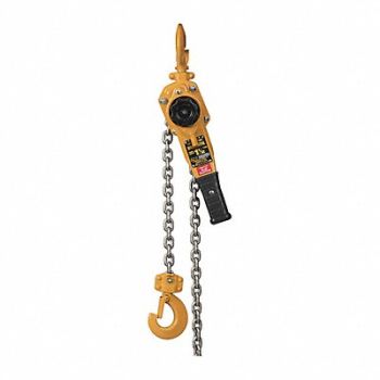 HARRINGTON Lvr Chain Hoist 3000lb 20ft Slip Clutch, 33RW62
