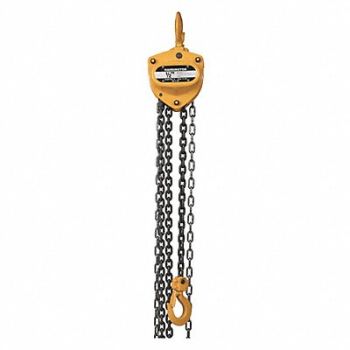 HARRINGTON Manual Chain Hoist 1000lb 15ft. Lift, 46KK91