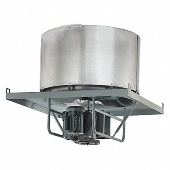 AMERICRAFT FAN Steel 30 Dia 45 L 46 H Roof Fan w.Motor, 33TD84