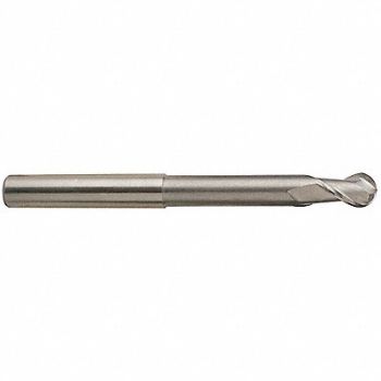 YG-1 TOOL COMPANY Ball End Mill Single End 1 Carbide, 33TP94