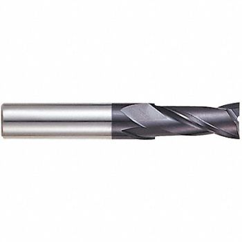 YG-1 TOOL COMPANY Sq. End Mill Single End Carb 3/8, 33TP98