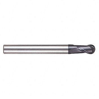 YG-1 TOOL COMPANY Ball End Mill Single End 3/8 Carbide, 33TR17