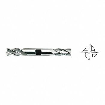 YG-1 TOOL COMPANY Sq. End Mill Double End HSS 9/32, 33TT57
