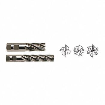 YG-1 TOOL COMPANY Sq. End Mill Single End HSS 3/4, 33TT65
