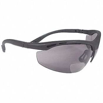 RADIANS Safety Reading Glasses +1.50 Gray, 33TW84