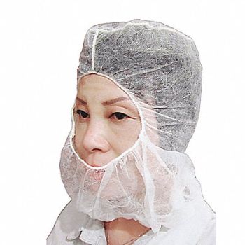 KEYSTONE Disposable Hood White Universal PK1000, 33UA53