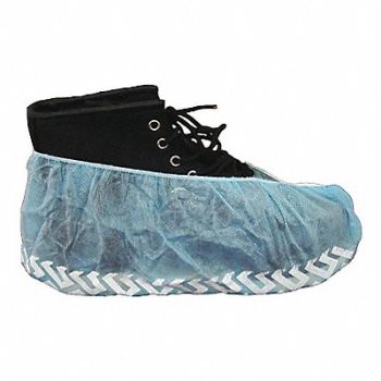 KEYSTONE Shoe Covers XL Blue Polypropylene PK300, 33UA54