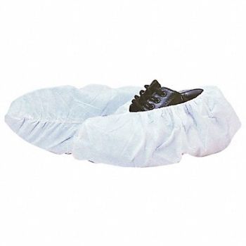 KEYSTONE Shoe Covers XL White Polypropylene PK300, 33UA60