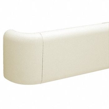 PAWLING CORP Handrail Ivory 5-1/2 in H 18.5 lb., 33UA96
