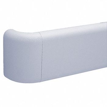 PAWLING CORP Handrail Silver Gray 5-1/2 in.H 18.5 lb., 33UA98