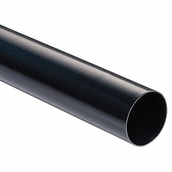 VINYLGUARD Shrink Tubing 50 ft Blk 4 in ID, 33VH35