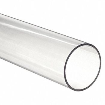 VINYLGUARD Shrink Tubing 100 ft Clear 0.75 in ID, 33VH07