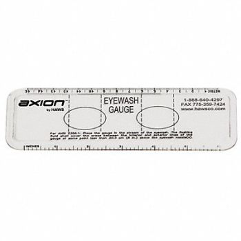HAWS Plastic Eyewash Gauges, 33W178