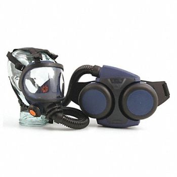 SUNDSTROM SAFETY PAPR Kit Full Face Piece Belt-Mount, 33W801