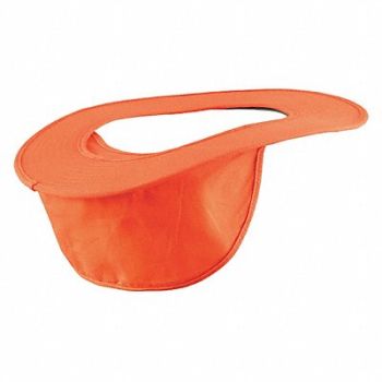 OCCUNOMIX Visor with Neck Shade Hard Hat Orange, 33Y871