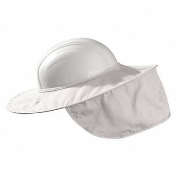 OCCUNOMIX Visor with Neck Shade White, 33Y874